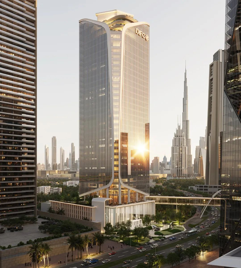 Aedas新作 | 迪拜門戶大道全新地標(biāo)，DIFC Immersive大廈